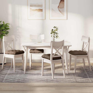 Sitzkissen Braun 4er-Set 45x45 cm
