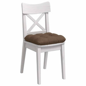 Sitzkissen Braun 4er-Set 45x45 cm