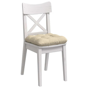 Sitzkissen 4er Set Creme 45x45 cm
