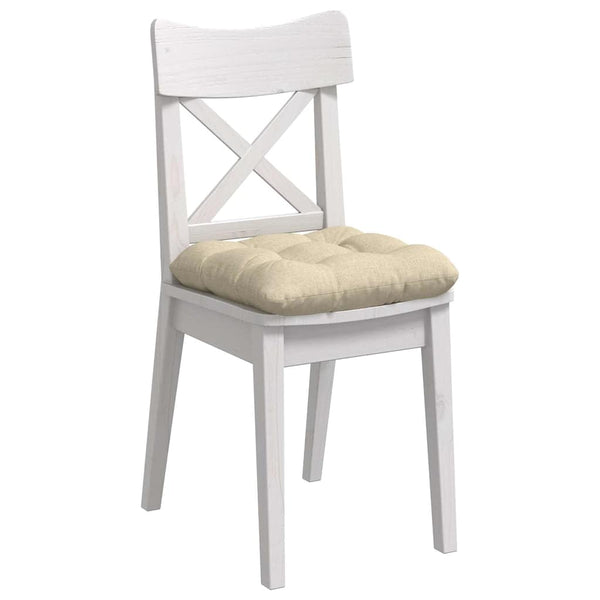 Sitzkissen 4er Set Creme 45x45 cm