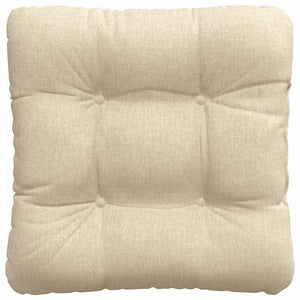 Sitzkissen 4er Set Creme 45x45 cm