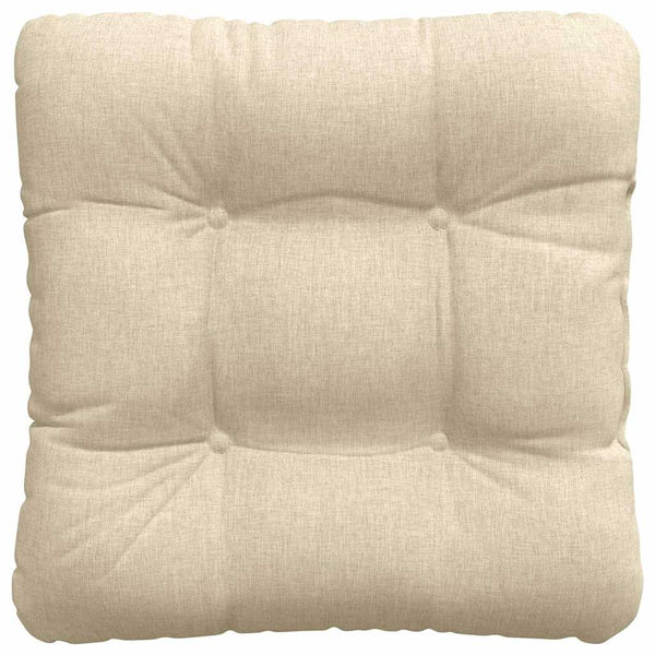 Sitzkissen 4er Set Creme 45x45 cm