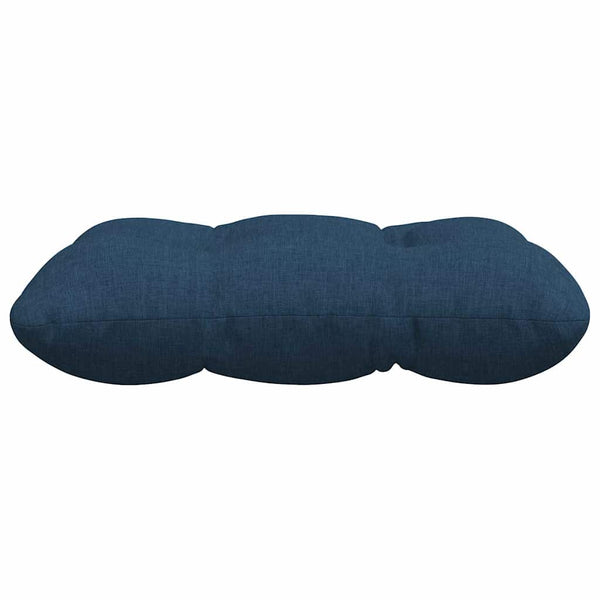 Blaue Sitzkissen 4er Set 45x45 cm