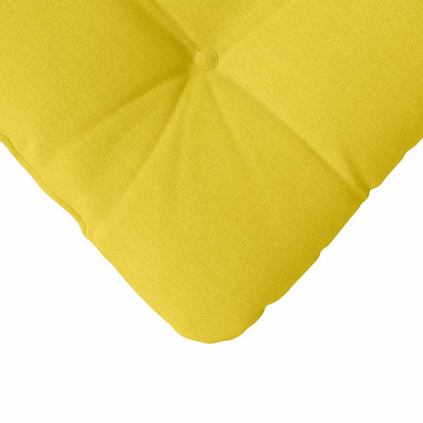 Sitzkissen Gelb 4er Set 45x45 cm
