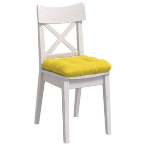 Sitzkissen Gelb 4er Set 45x45 cm