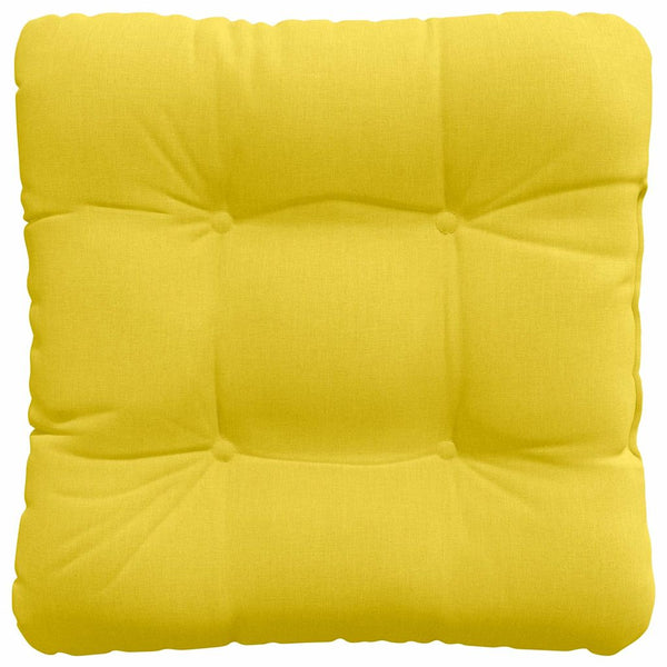 Sitzkissen Gelb 4er Set 45x45 cm