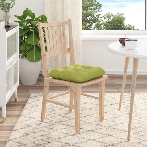 Sitzkissen 4er Set Hellgrün 45x45 cm