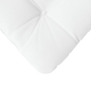 Sitzkissen Weiß 4er Set 45x45 cm