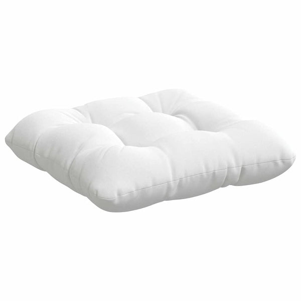 Sitzkissen Weiß 4er Set 45x45 cm