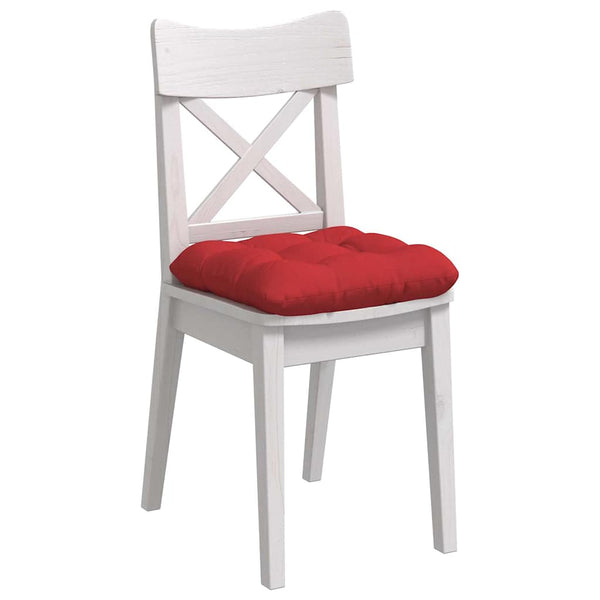 Sitzkissen Rot 4er-Set 45x45 cm