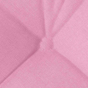 Sitzkissen 4er-Set Rosa Stoff 45x45 cm