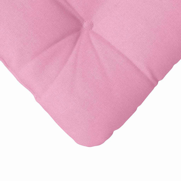 Sitzkissen 4er-Set Rosa Stoff 45x45 cm