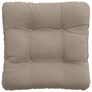 Sitzkissen 4er Set Taupe 45x45 cm
