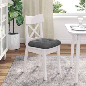 Sitzkissen 4er-Set Dunkelgrau 45x45 cm