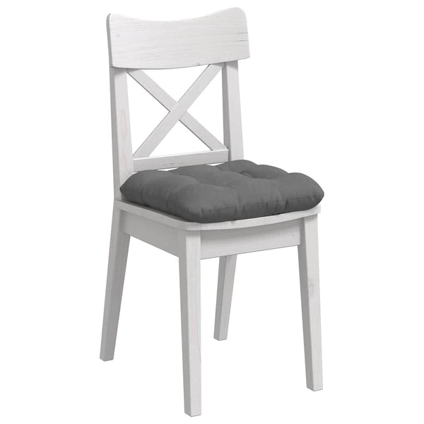 Sitzkissen 4er-Set Dunkelgrau 45x45 cm