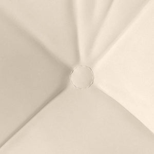 Sitzkissen Beige 4er Set Mikrofaser 45x45 cm