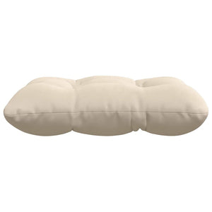 Sitzkissen Beige 4er Set Mikrofaser 45x45 cm