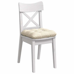 Sitzkissen 4er Set Creme Cord 45x45 cm