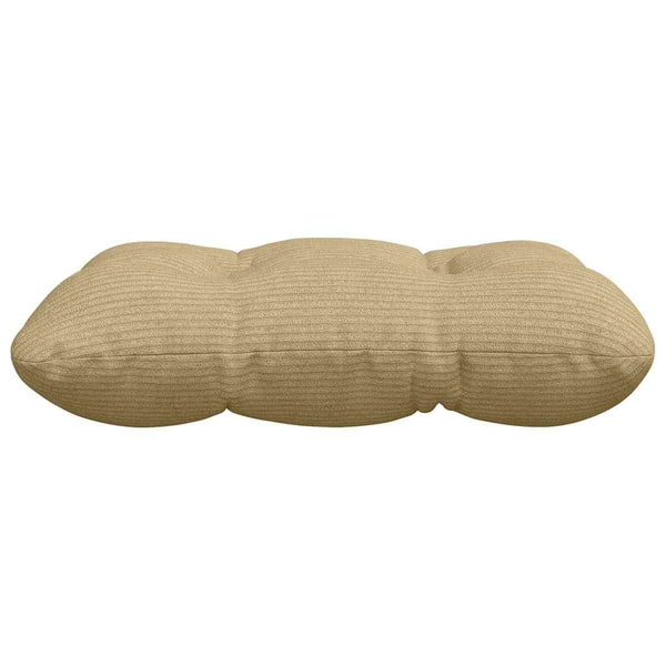 Cord Sitzkissen 4er-Set Grau-Grün 45x45 cm