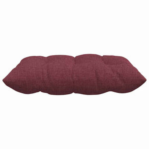 Weinrote Sitzkissen 4er Set, 40x40 cm