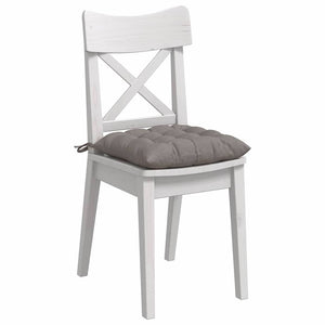 Sitzkissen 4er Set Taupe 40x40 cm