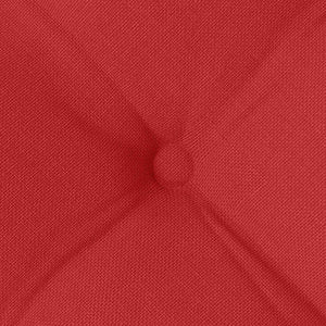 Sitzkissen 4er Set Rot 40x40 cm