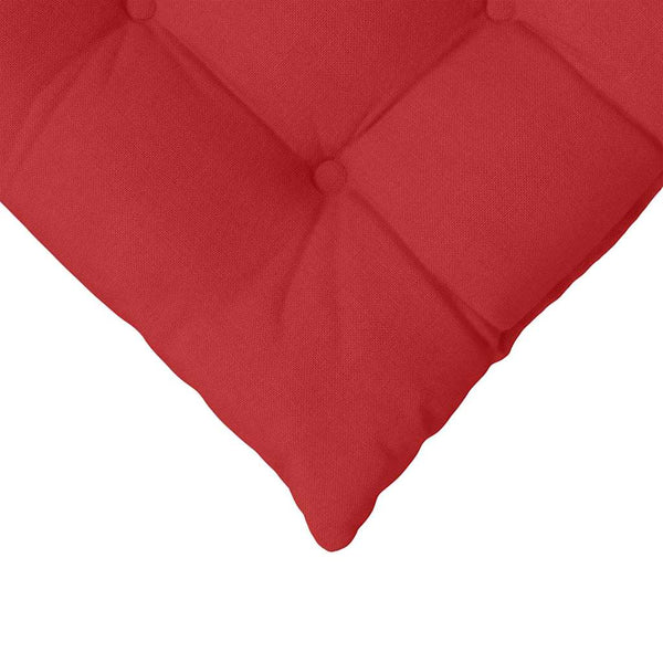 Sitzkissen 4er Set Rot 40x40 cm
