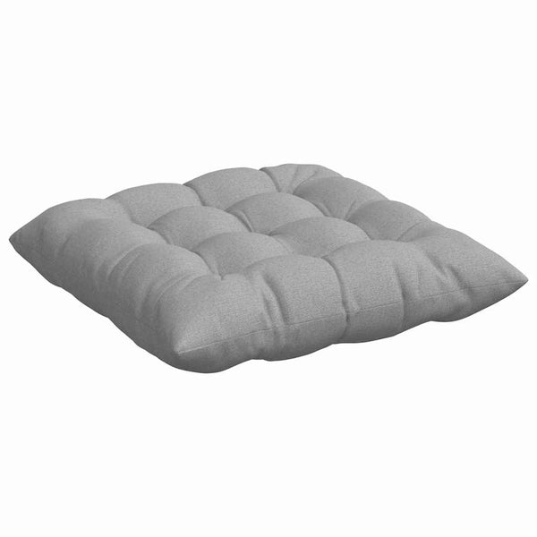 Sitzkissen 4er Set Wolkengrau 40x40 cm