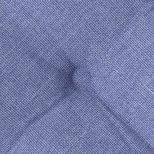 Sitzkissen 4er Set Jeans Blau 40x40