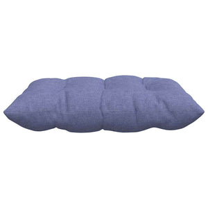 Sitzkissen 4er Set Jeans Blau 40x40