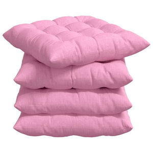 Sitzkissen 4er-Set Rosa 40x40 cm