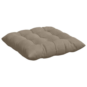 Sitzkissen 4er Set Taupe Mikrofaser 40x40