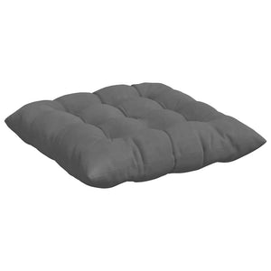 Sitzkissen Dunkelgrau Mikrofaser 4er-Set