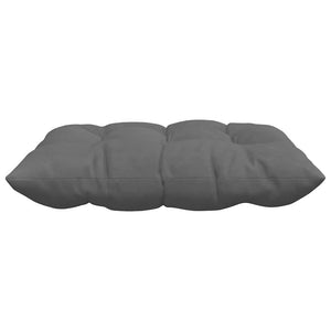 Sitzkissen Dunkelgrau Mikrofaser 4er-Set