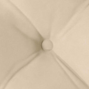 Sitzkissen Creme 4er-Set Mikrofaser 40x40