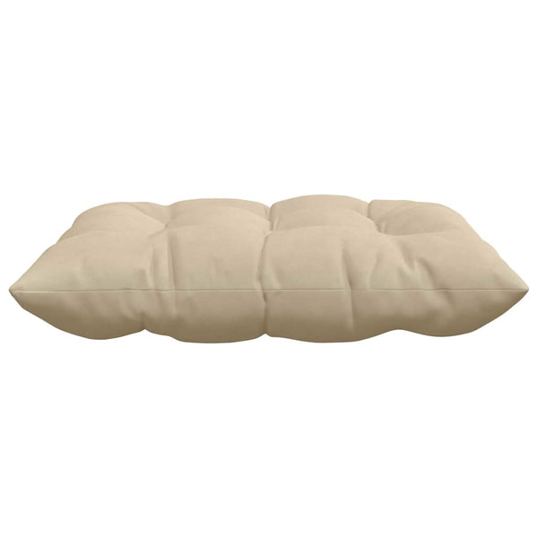 Sitzkissen Creme 4er-Set Mikrofaser 40x40