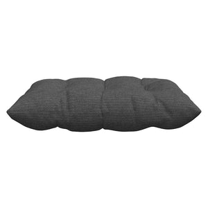Sitzkissen 4er Set Dunkelgrau Cord