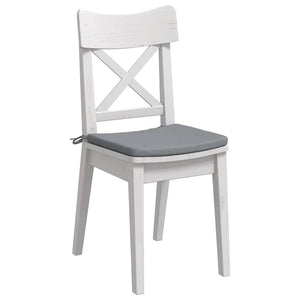Sitzkissen 4er Set Hellgrau 40x40 cm