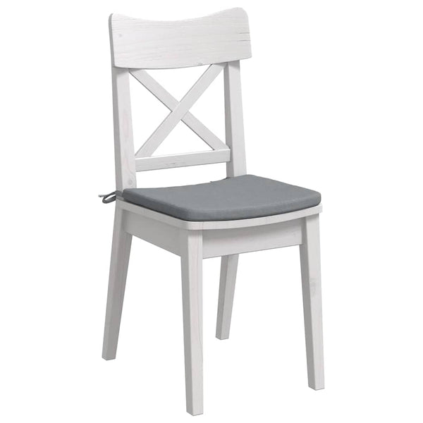 Sitzkissen 4er Set Hellgrau 40x40 cm
