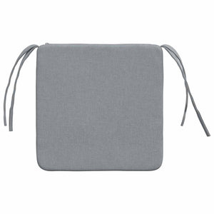 Sitzkissen 4er Set Hellgrau 40x40 cm