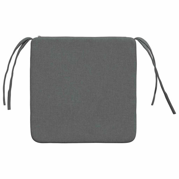 Sitzkissen 4er-Set Dunkelgrau 40x40 cm