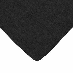 Schwarze Sitzkissen 4er Set, 40x40 cm
