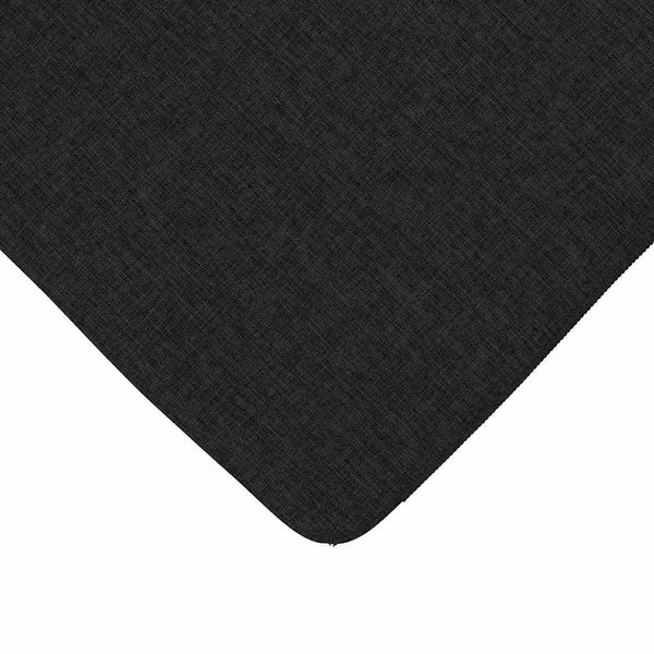 Schwarze Sitzkissen 4er Set, 40x40 cm