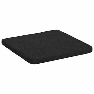 Schwarze Sitzkissen 4er Set, 40x40 cm
