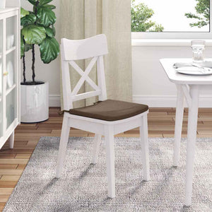Sitzkissen Braun 4er Set 40x40 cm