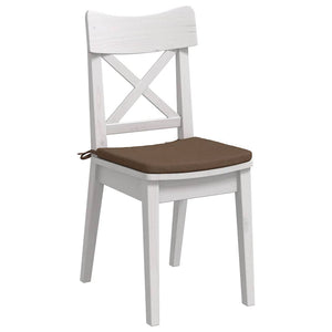 Sitzkissen Braun 4er Set 40x40 cm
