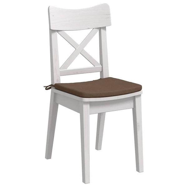 Sitzkissen Braun 4er Set 40x40 cm