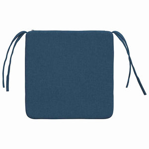 Blaue Sitzkissen 4er-Set 40x40 cm