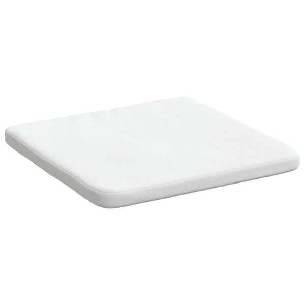 Sitzkissen 4er Set Weiß 40x40 cm