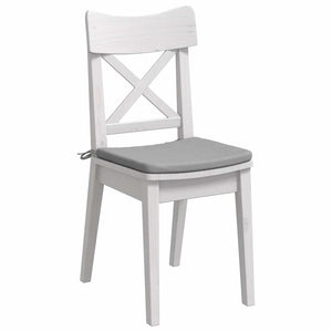 Sitzkissen 4er Set Wolkengrau 40x40 cm